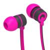 Yison Ακουστικά Ψείρες με Μικρόφωνο και Πλατύ Καλώδιο για Συσκευές Android/iOs Ροζ CX320-P